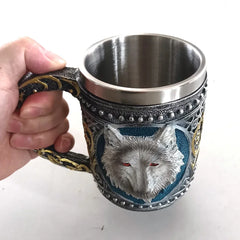 Viking Barrel Style Beer Mug