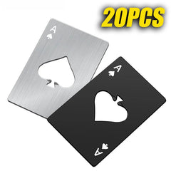 20PCS Playing Card Bottle Openers