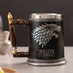 Winter Is Coming Vintage Tankard