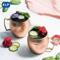 Rose Gold Moscow Mule Mug Set