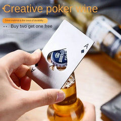 20PCS Playing Card Bottle Openers