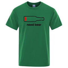 Beer Street Style Cotton T-Shirt