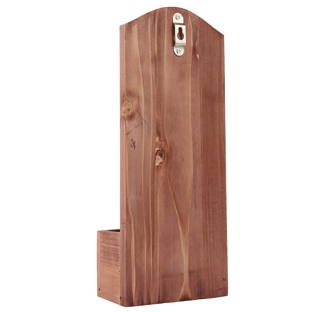 Wooden Wall-Mounted Bottle Opener