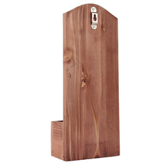 Wooden Wall-Mounted Bottle Opener