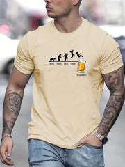 Jumping In Beer Graphic T-Shirt