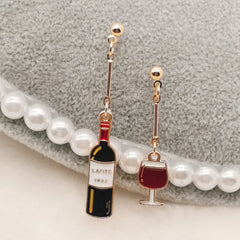 Wine & Beer Mini Food Earrings