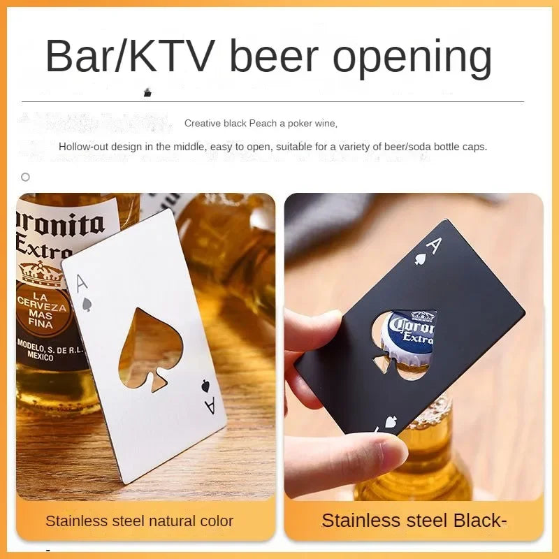 20PCS Playing Card Bottle Openers
