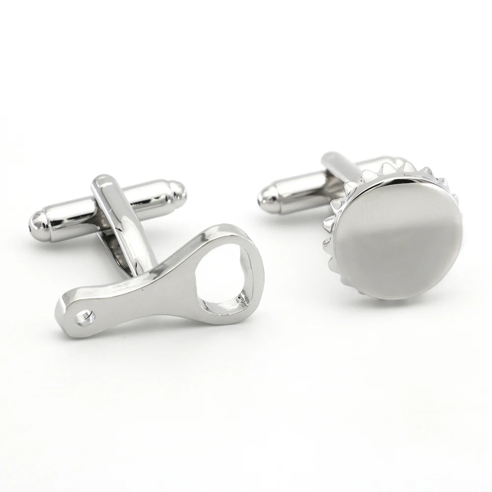 Beer Bottle Cap Cufflinks