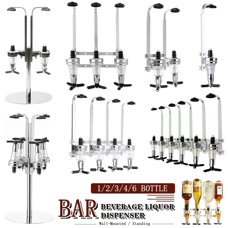 Wall-Mounted Liquor Dispenser