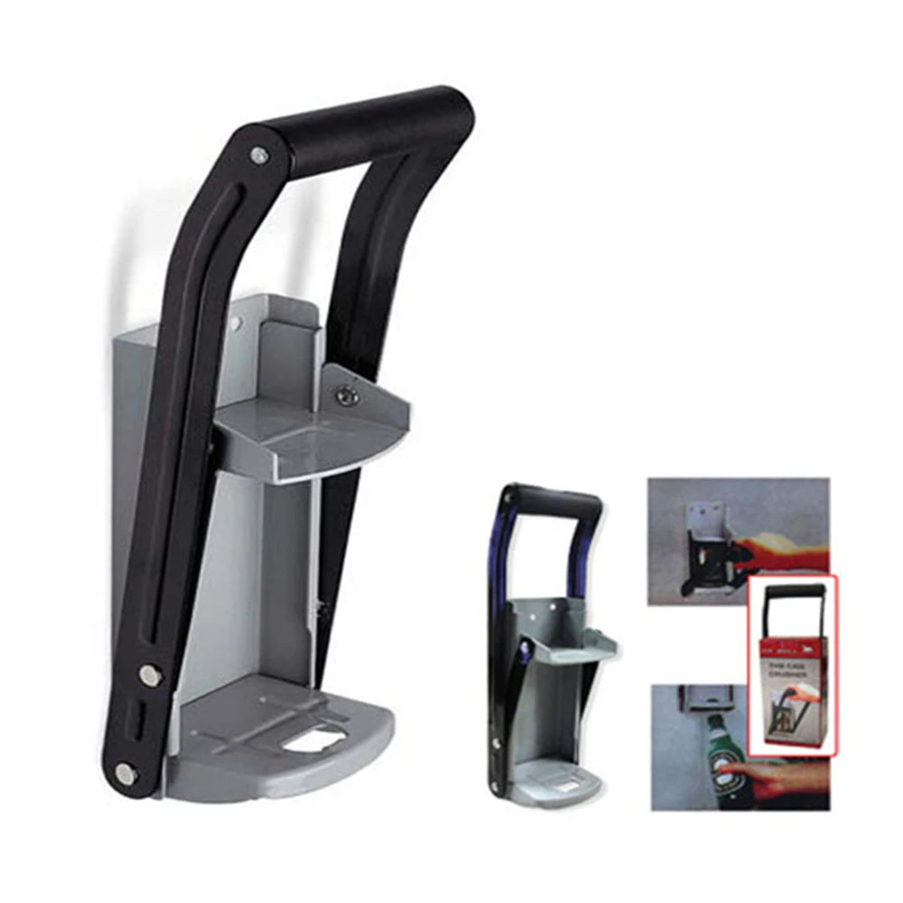 Wall-Mounted Can Press Crusher