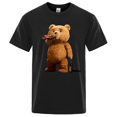 Ted Bear Beer Funny T-Shirt