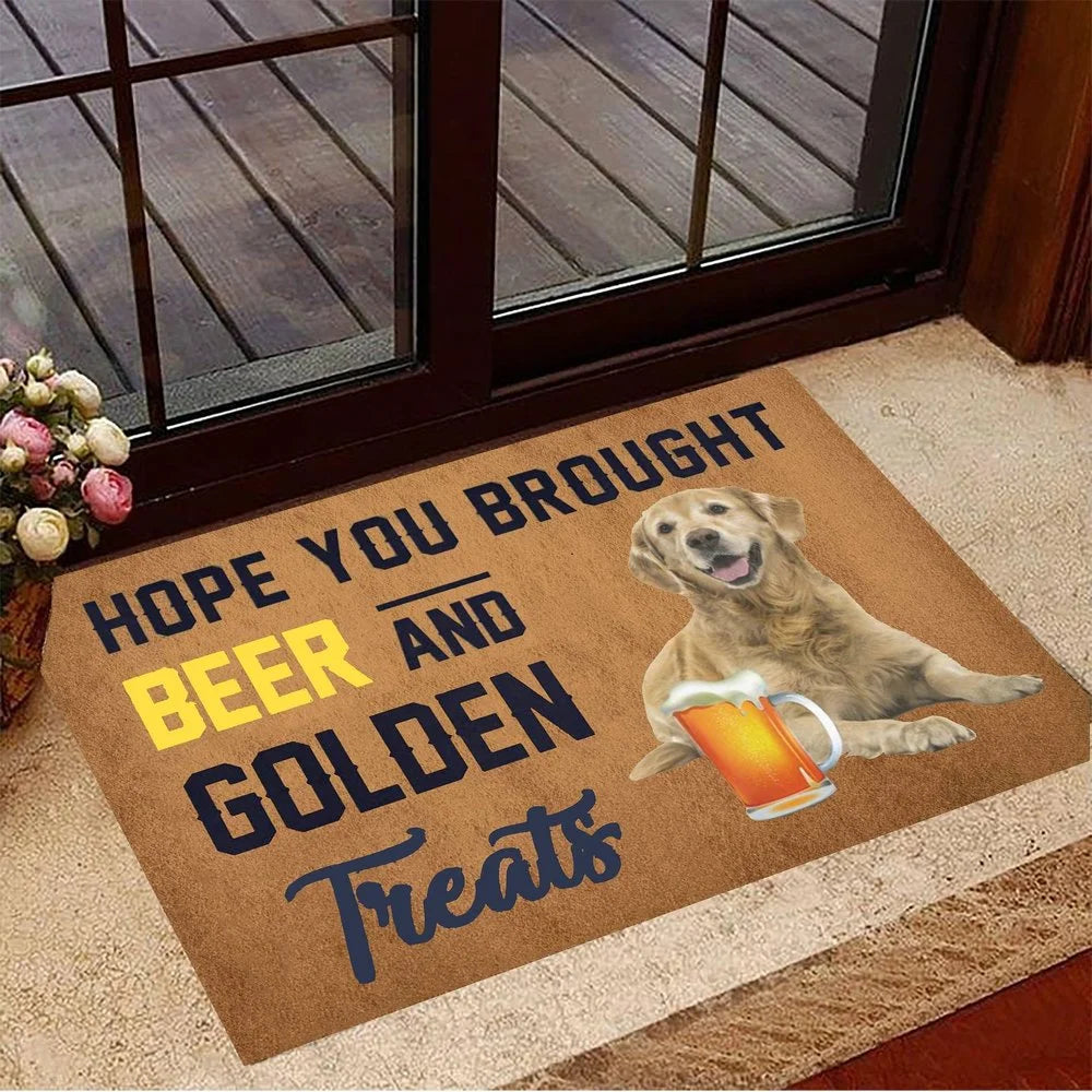 Pug & Beer Doormat